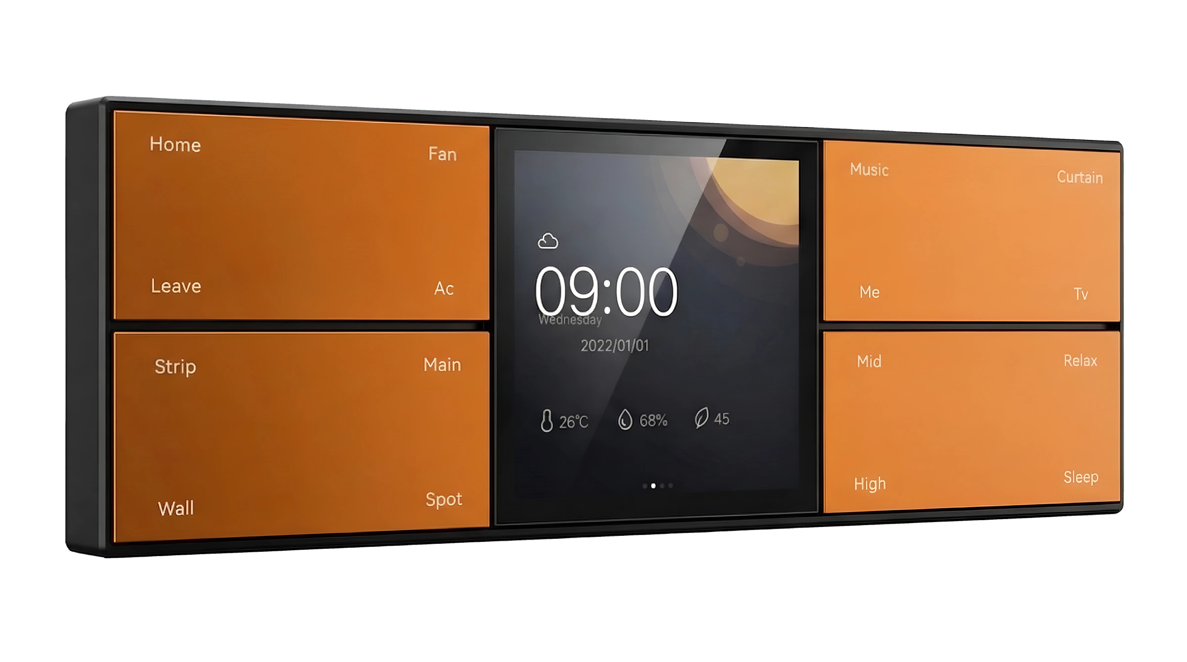 NUE 8M Multi-Functional Smart Switch left perspective