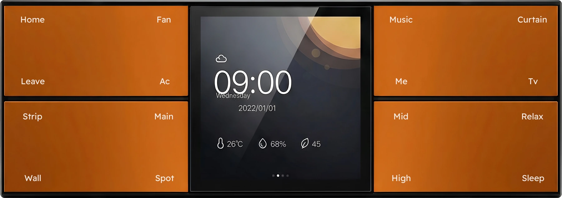 6M/8M Multi-Functional Smart Switch — front view